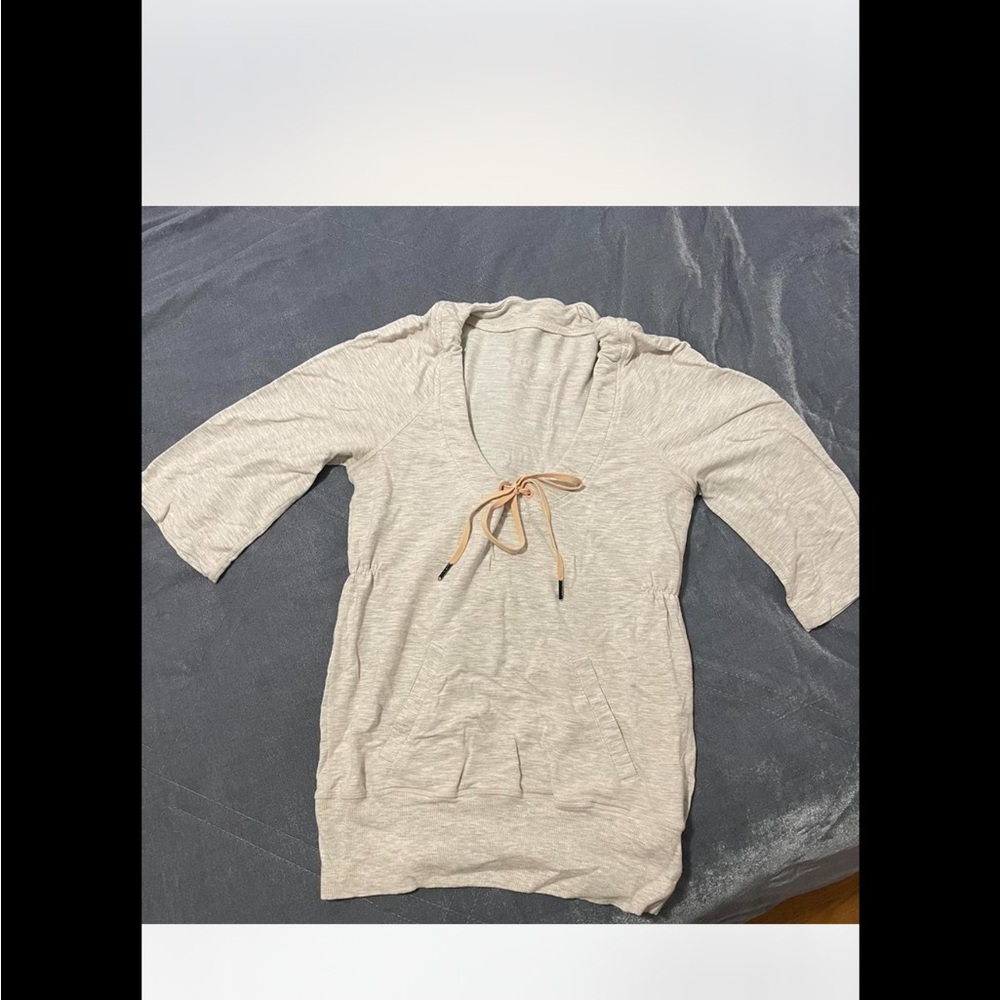 lululemon athletica Gray Pullover Jacket